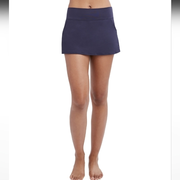 Nautica Swim Nwt Nautica Navy Blue Swim Skirt With Pockets Poshmark